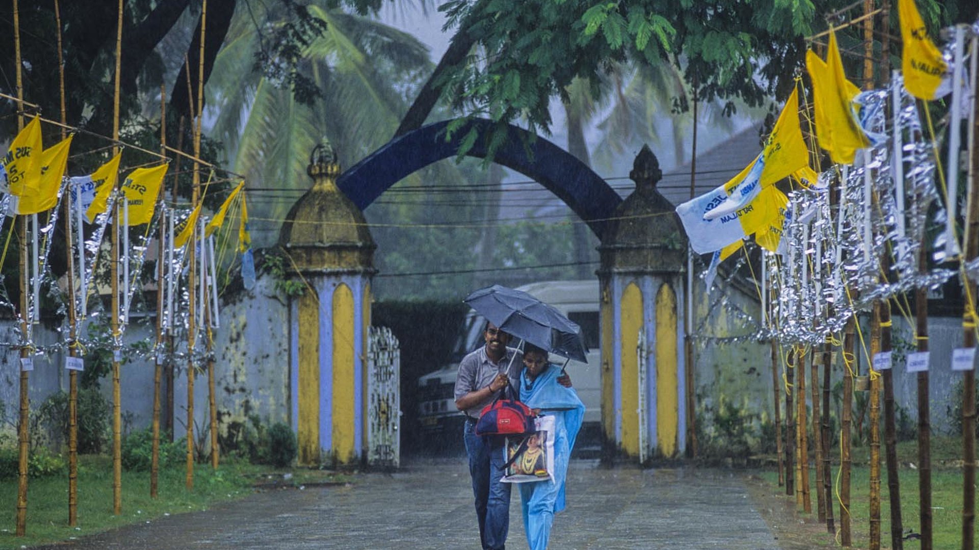 Kerala - Le reti da pesca cinesi attrazione e simbolo di Cochin